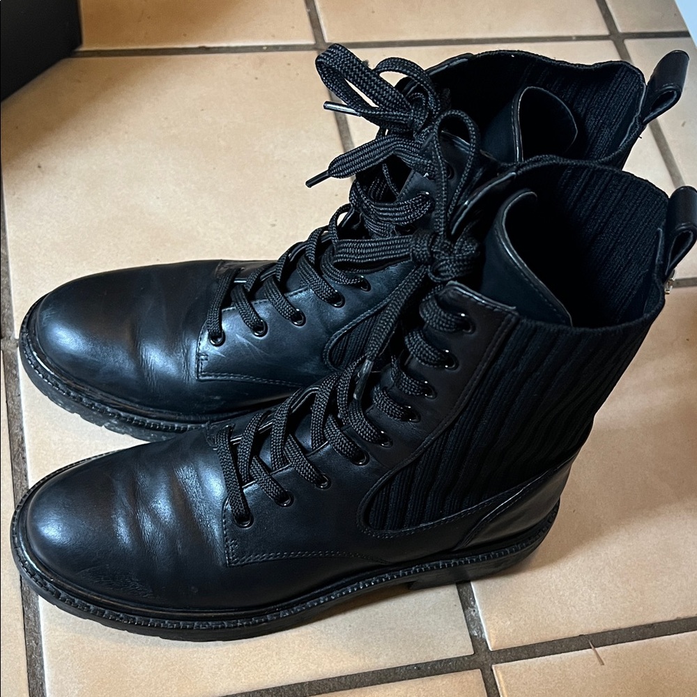 Sam Edelman Black Leather Women's Boots - Picture 4 of 4